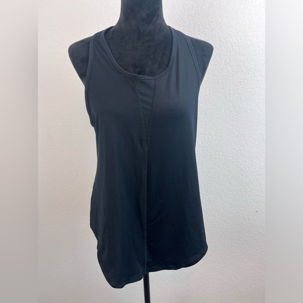 ZYIA Active Effortless Sleeveless Workout Tank Top in black Size XXL